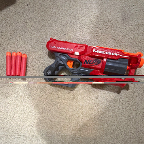 Nerf mega - mega, cycloneshock