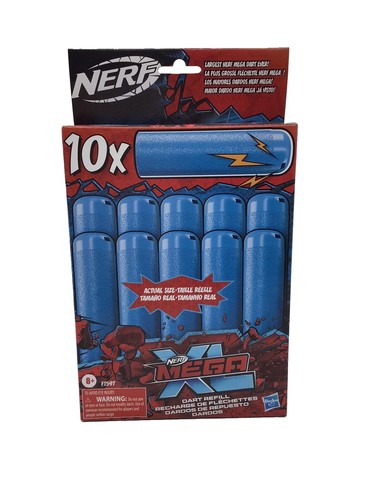 Nerf mega dart refill - xl, 10-dart