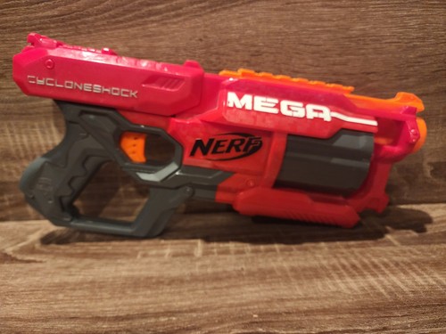 Nerf mega cycloneshock red - nerf,