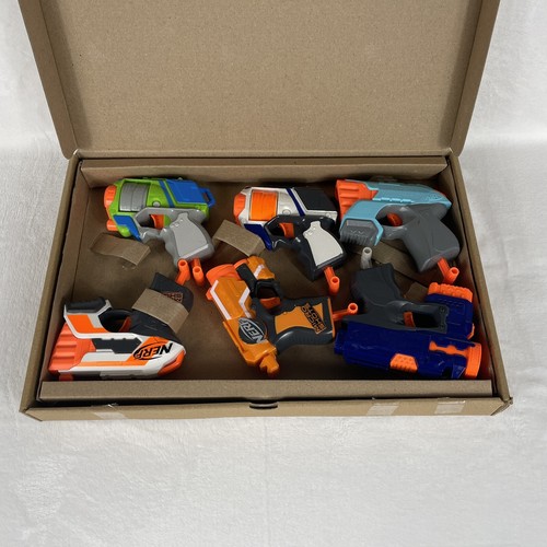 Nerf microshots blaster - nerf, 6-blaster